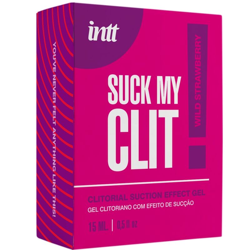 INTT - SUCK MY CLIT GEL COM EFEITO DE SUCÇÃO MORANGO SILVESTRE 15 ML - Image 4