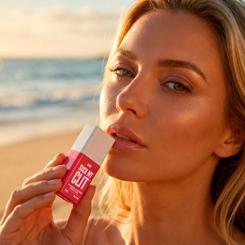 INTT - SUCK MY CLIT GEL COM EFEITO DE SUCÇÃO MORANGO SILVESTRE 15 ML - Image 5