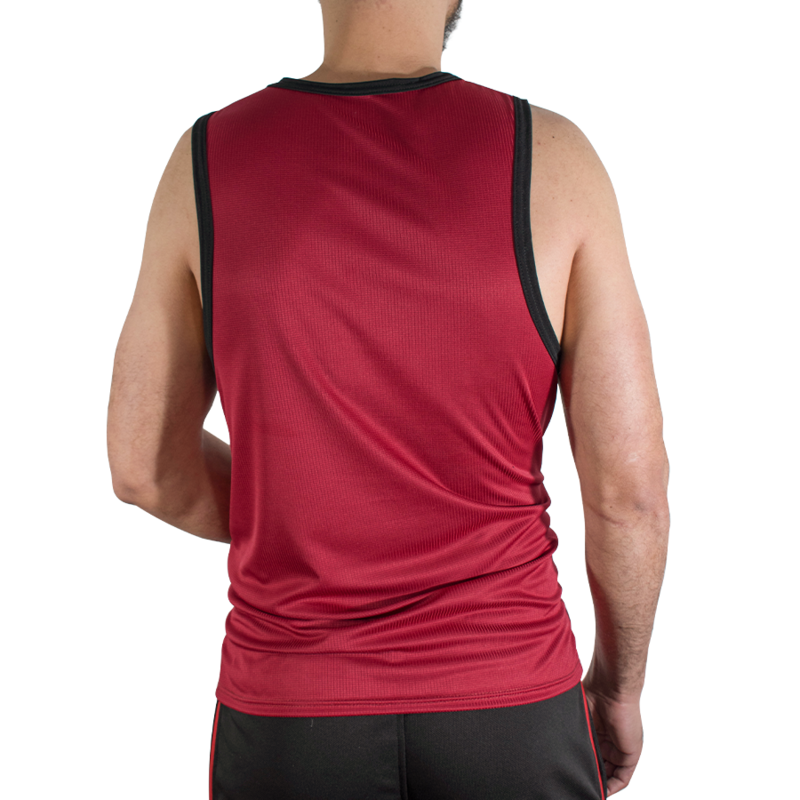MACHO - CMV003 CAMISETA GYM GRANATE S/M - Image 3