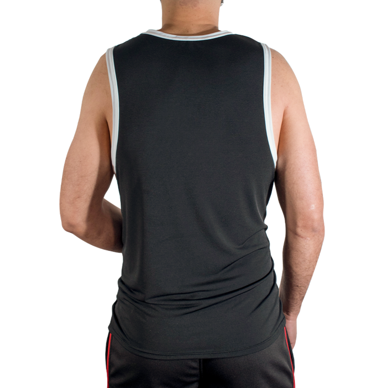 MACHO - CMV004 CAMISETA GYM NEGRA S/M - Image 3
