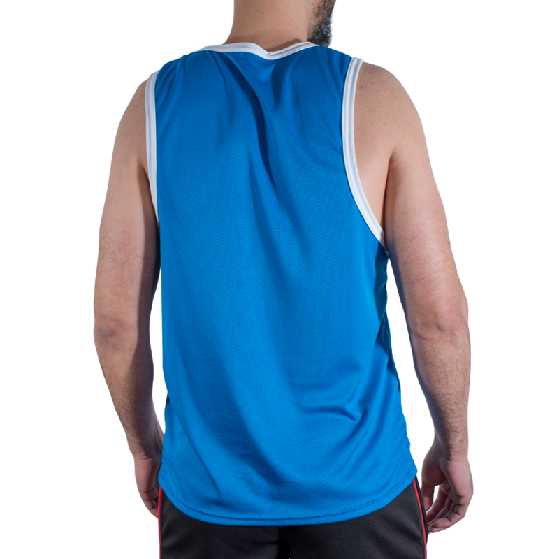 MACHO - CMV002 CAMISETA GYM AZUL S/M - Image 3