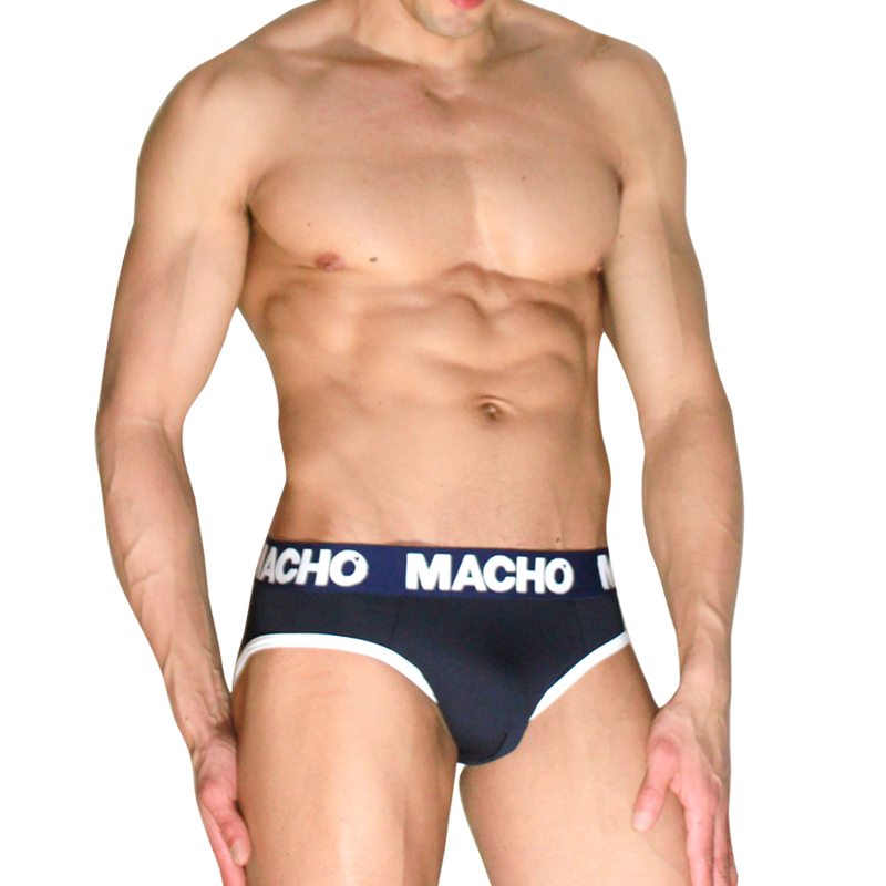 MACHO - MCH008 AZUL MARINHO CLÁSSICO SLIP M