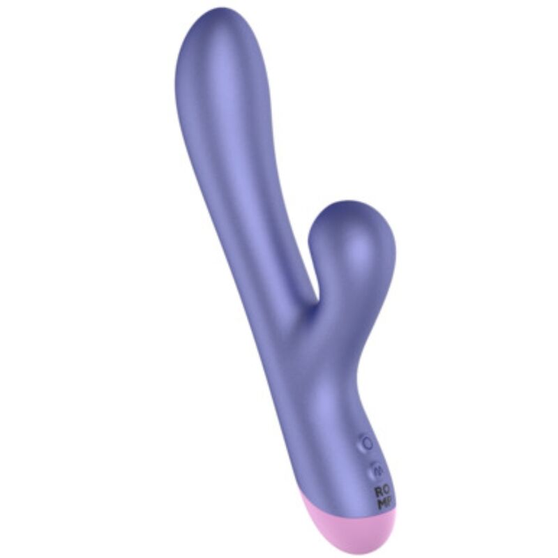 ROMP - PULSE RABBIT VIBRADOR DUPLO PARA PONTO G AZUL ELÉTRICO - Image 4