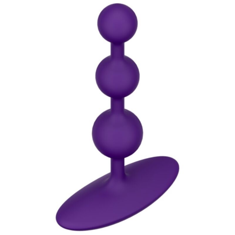 ROMP - AMP CONTAS ANAL DE SILICONE FLEXÍVEIS ROXAS 12,5 CM ROXAS - Image 4