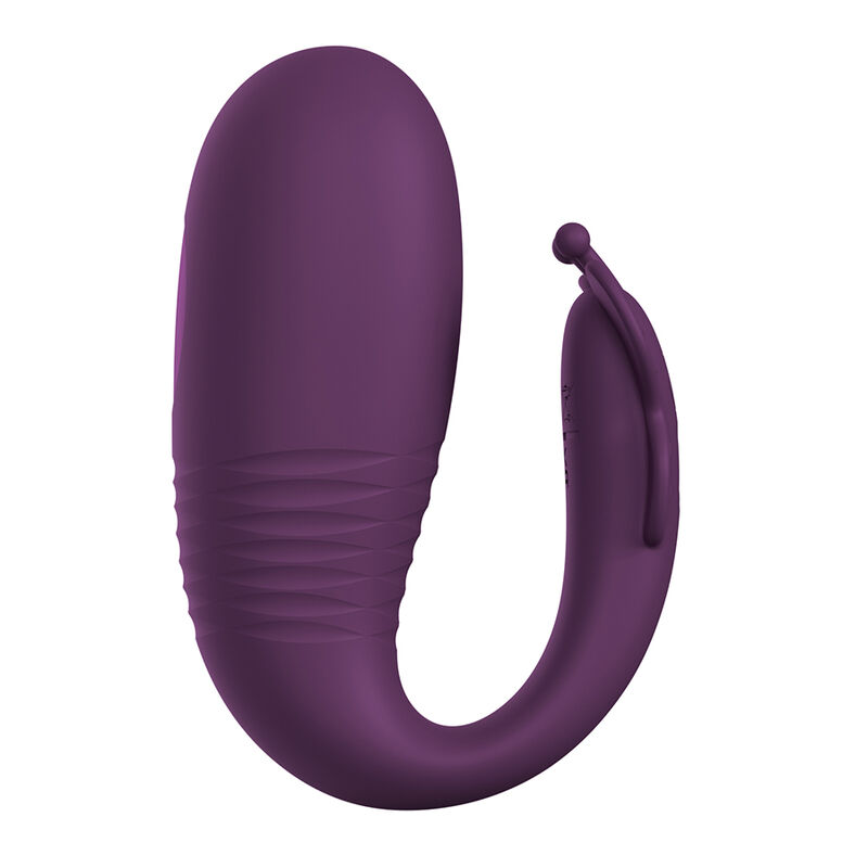 PRETTY LOVE - VIBRADOR DE OVO COM ACIONAMENTO POR APLICATIVO KLAY ROXO