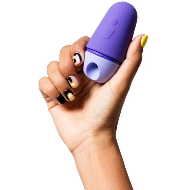 ROMP - FREE X Estimulador Clitoriano com Tampa, 10 Níveis, Recarregável, Roxo - Image 3