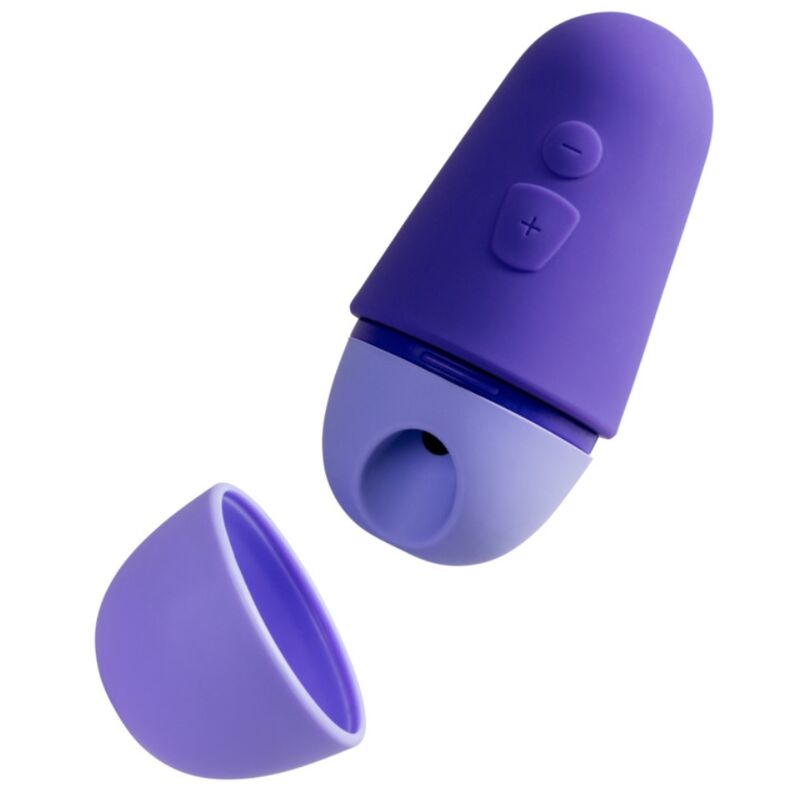 ROMP - FREE X Estimulador Clitoriano com Tampa, 10 Níveis, Recarregável, Roxo