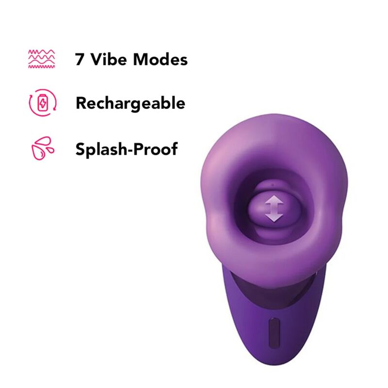 FANTASY FOR HER - VIBRADOR SUGIDOR DE PRAZER ROXO - Image 4