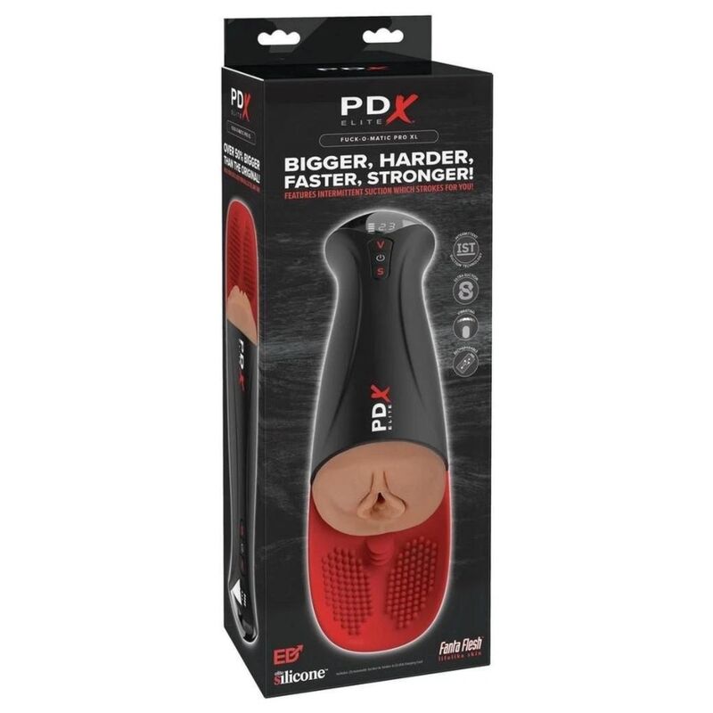 PDX ELITE - FAP-O-MATIC PRO XL VIBRATÓRIO AUTOMÁTICO MARROM 34,9 CM