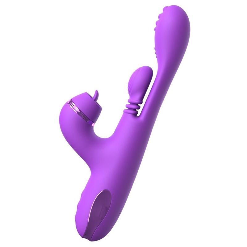 FANTASY FOR HER - VIBRADOR COELHO INTIMOTION PULSE PRO VIBE ROXO - Image 4