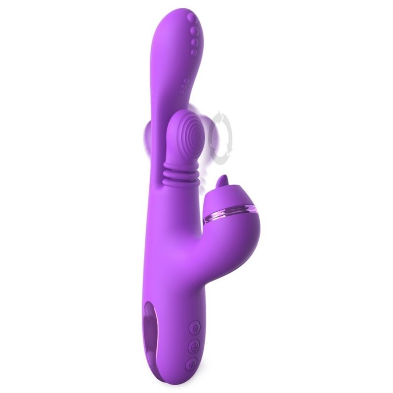 FANTASY FOR HER - VIBRADOR COELHO INTIMOTION PULSE PRO VIBE ROXO - Image 3