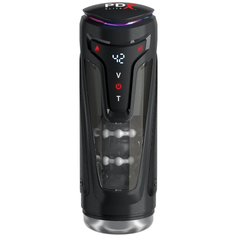 PDX ELITE - MOTO-BATOR PRO MASTURBADOR AUTOMÁTICO COM VIBRAÇÃO E AQUECIMENTO 26,5 CM - Image 4