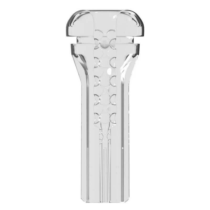 PDX ELITE - VIEWTUBE PLUS STROKER TRANSPARENTE COM ADERÊNCIA FÁCIL E VERSÁTIL 21 CM - Image 3