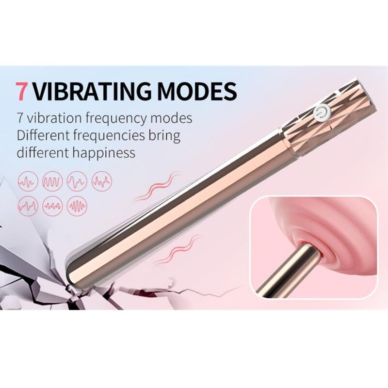 NALONE - TIA VIBRADOR MAGIC STICK COELHO - ROSA - Image 4