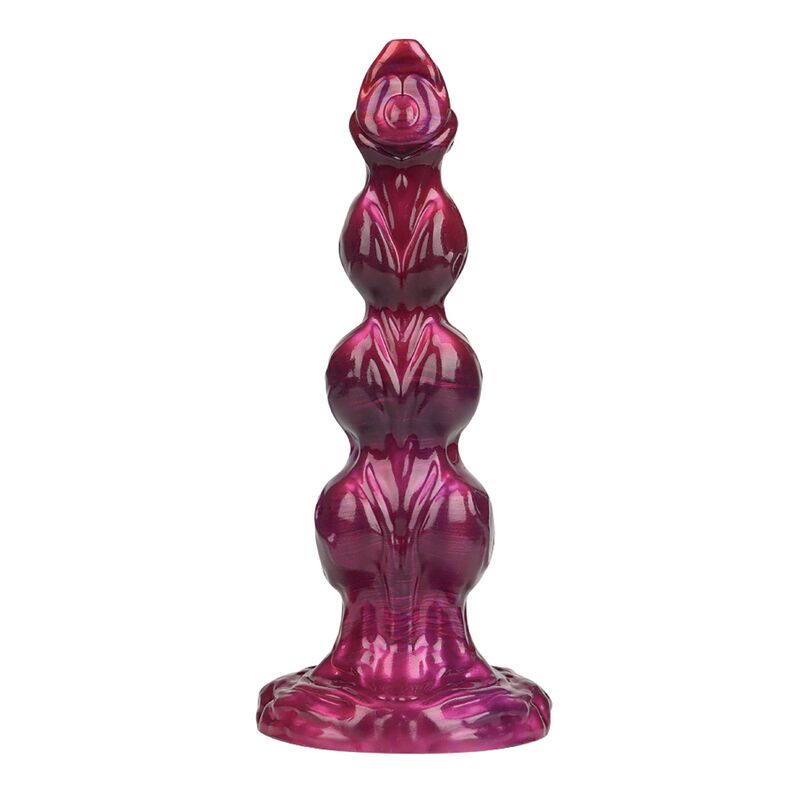 POWER MONSTERS - PRIMAL BEASTLORD ROSA TRANSLÚCIDO FANTASIA DILICONE 26 CM Ø 5 CM - Image 4