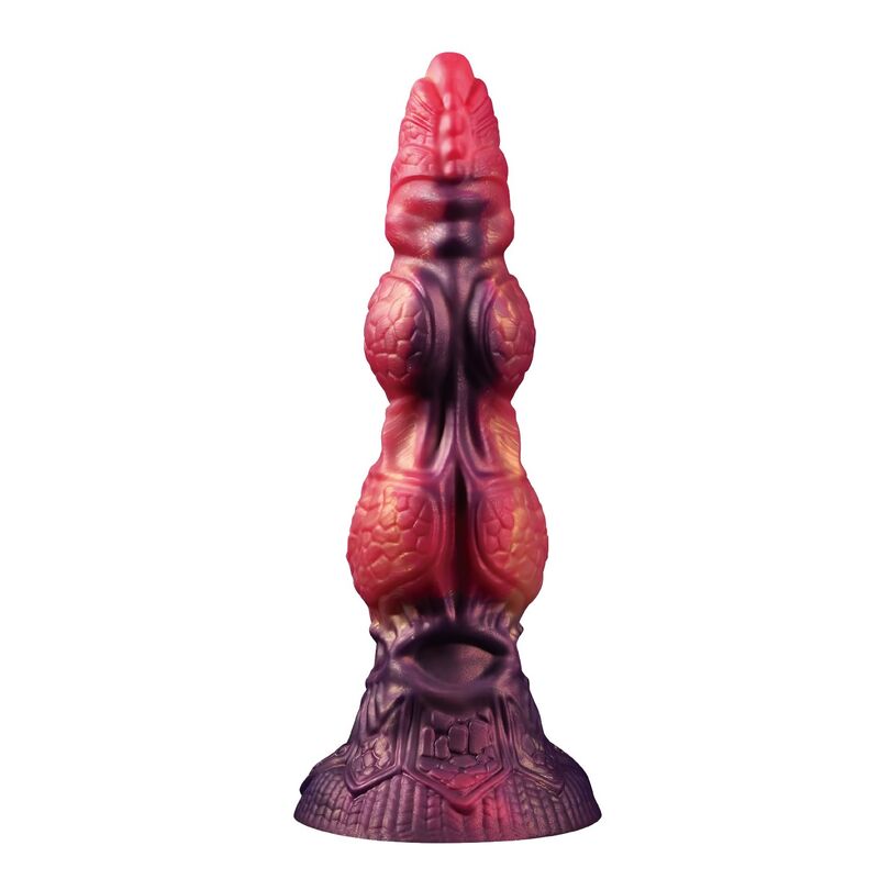 POWER MONSTERS - SAVAGE BEASTLORD TRICOLOR FANTASY SILICONE DILDO 24 CM Ø 5 CM - Image 3