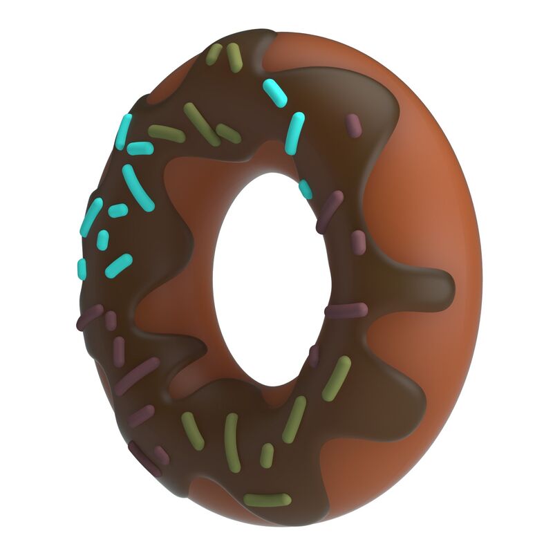 PRETTY LOVE - ANEL DE PÊNIS SUPER DONUT MARROM - Image 3