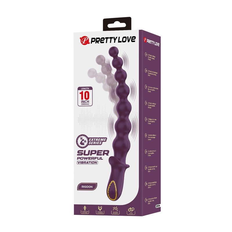 PRETTY LOVE - MADISON VIBRADOR ANAL RECARREGÁVEL COM 10 FUNÇÕES - Image 3