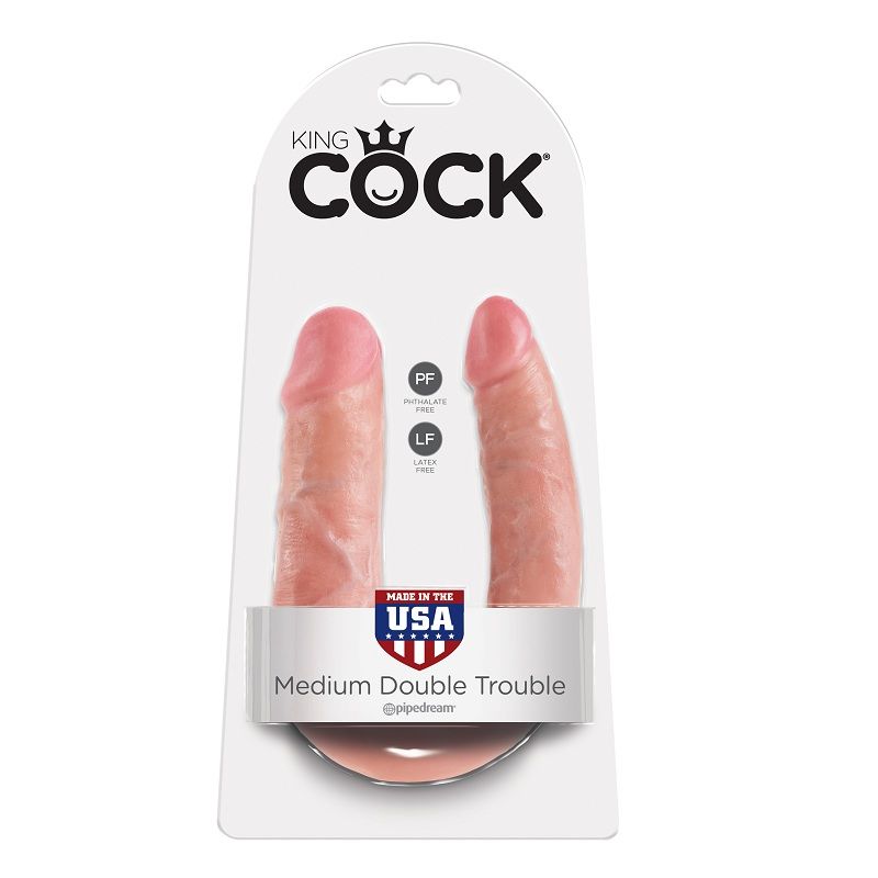 KING COCK - EM FORMA DE U MÉDIO DUPLO PROBLEMA CARNE - Image 5