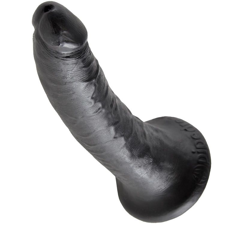 KING COCK - DILDO PRETO 17.8 CM - Image 3