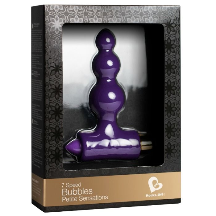 ROCKS-OFF - ESTIMULADOR ANAL PETITE BUBBLES - LILAC - Image 2