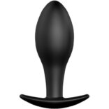 PRETTY LOVE - PLUG ANAL NCORA DE SILICONE 8.5 CM PRETO