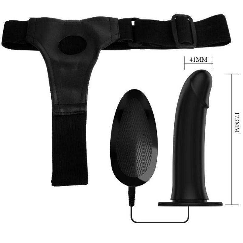 PRETTY LOVE - VITO STRAP ON COM DILDO OCO E VIBRAO 17.3 CM - Image 5