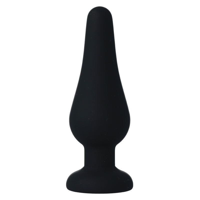 INTENSE - PLUG ANAL PIPO M SILICONE PRETO 11 CM - Image 2