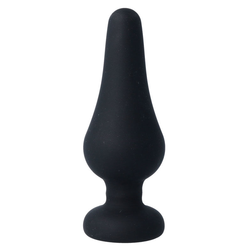 INTENSE - PLUG ANAL PIPO L SILICONE PRETO 13 CM - Image 3
