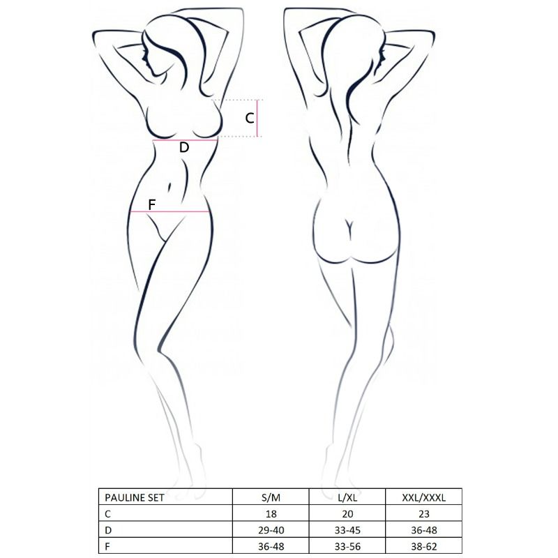 PASSION - WOMAN PAULINE SET 3 PIEZAS TALLA L/XL - Image 3