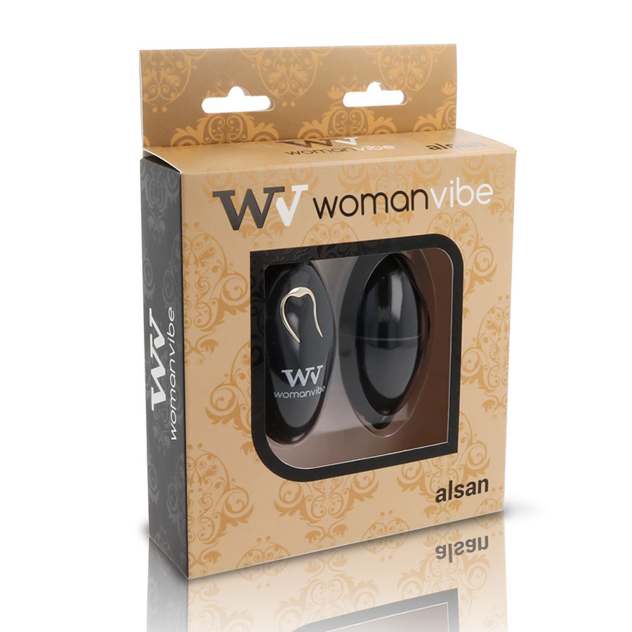 WOMANVIBE - ALSAN EGG CONTROLE REMOTO PRETO SILICONE PRETO - Image 2