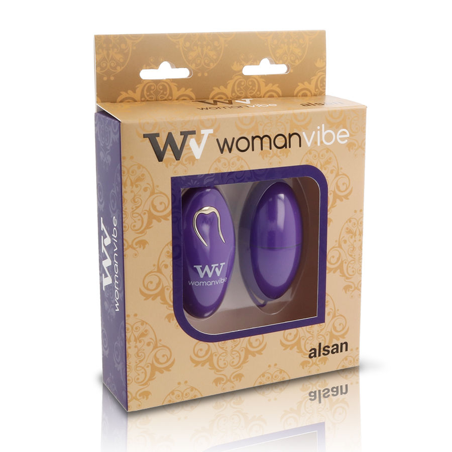 WOMANVIBE - ALSAN EGG CONTROLE REMOTO SILICONE ROXO - Image 2