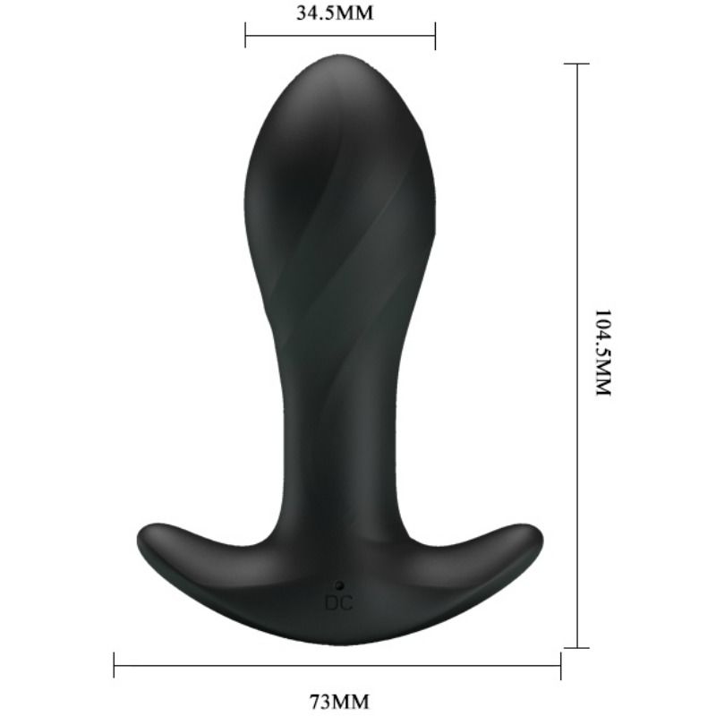 PRETTY LOVE - VIBRADOR ANAL PRETO PRETO AMOR - Image 2
