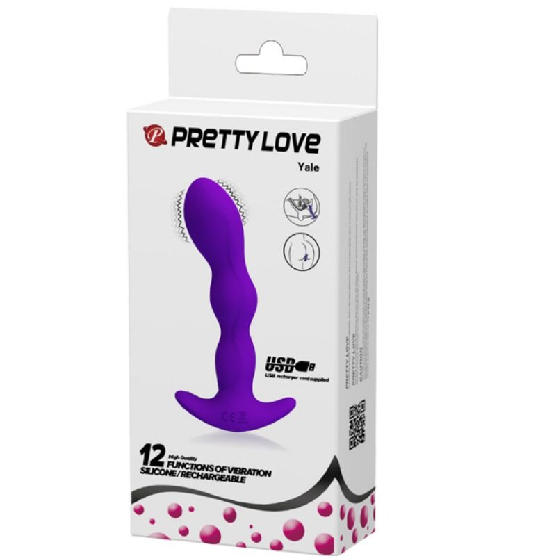 PRETTY LOVE - ANAL MASSAGER 12 MODOS DE VIBRAO LILAC - Image 3