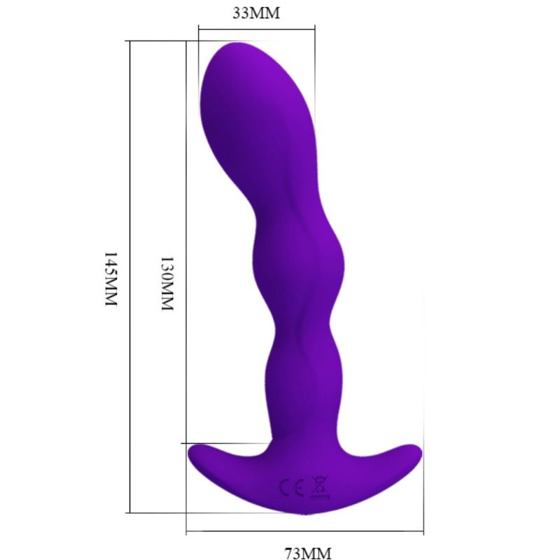 PRETTY LOVE - ANAL MASSAGER 12 MODOS DE VIBRAO LILAC - Image 5