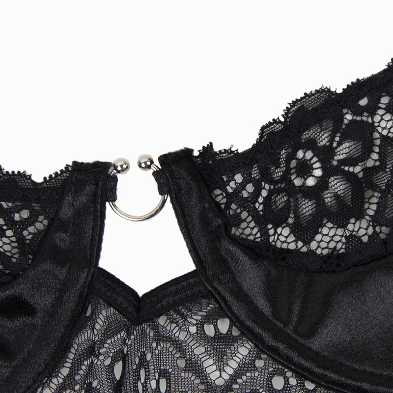 SUBBLIME - CORSET Y CINTURON NEGRO S/M - Image 5