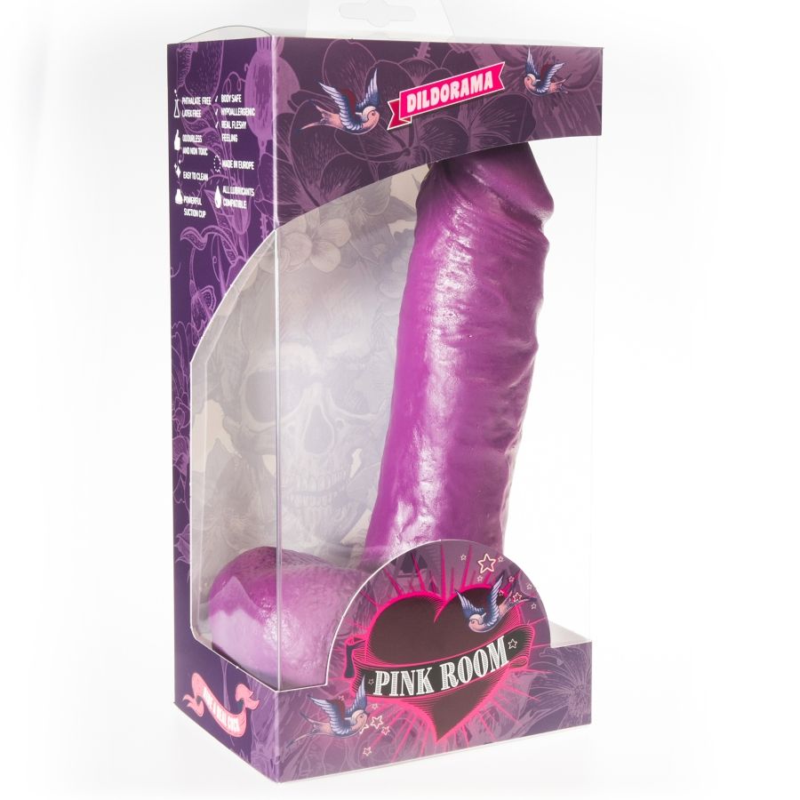 PINK ROOM - ANTON DILDO REALISTA ROXO 21,5 CM - Image 2
