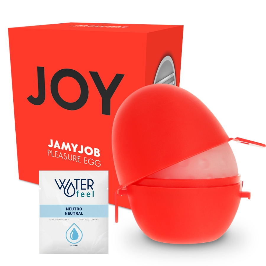 JAMYJOB -MASTURBADOR DE OVO VERSO VERMELHA DISCRETT - Image 2
