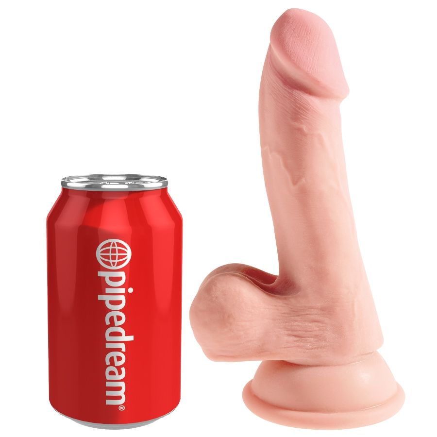 KING COCK - DILDO TRIPLA DENSIDADE 14 CM - Image 2