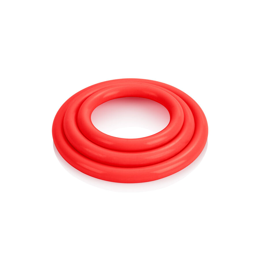 CALEXOTICS - CONJUNTO DE TRI-ANÉIS VERMELHO - Image 3