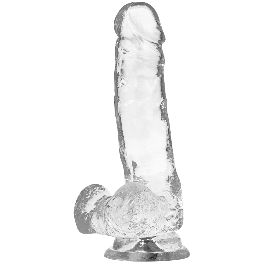 X RAY - DILDO TRANSPARENTE COM BOLAS 18.5 CM -O- 3.8 CM - Image 4