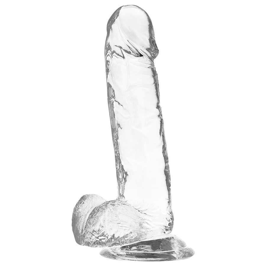 X RAY - DILDO TRANSPARENTE COM BOLAS 20 CM -O- 4.5 CM - Image 4