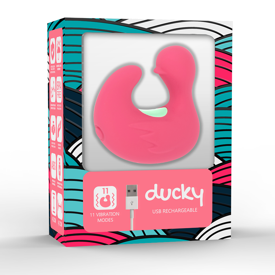HAPPY LOKY - DUCKYMANIA RECARREGÁVEL DE DEDO ESTIMULADOR DE SILICONE - Image 2