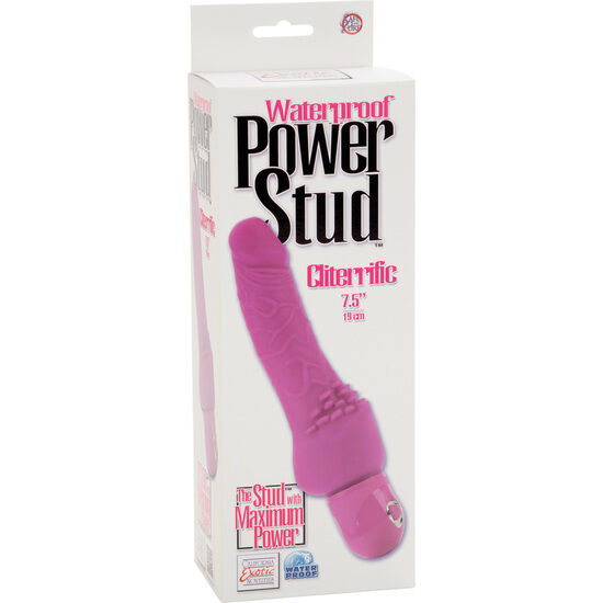 CALEXOTICS - VIBRADOR POWER STUD CLITERRIFIC ROSA - Image 4