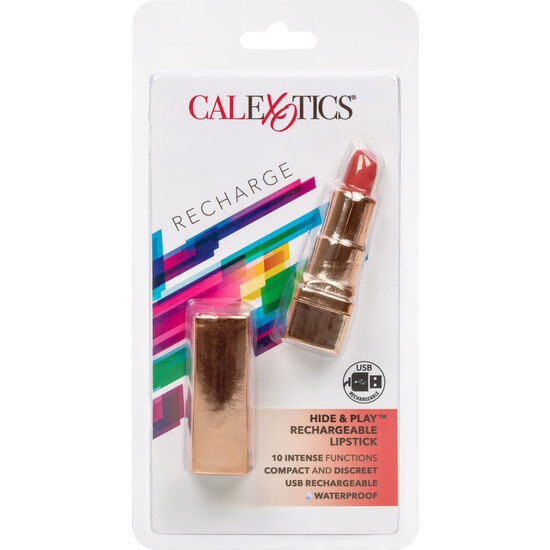 CALEXOTICS - BATOM RECARREGVEL BALA HIDE PLAY VERMELHO - Image 2