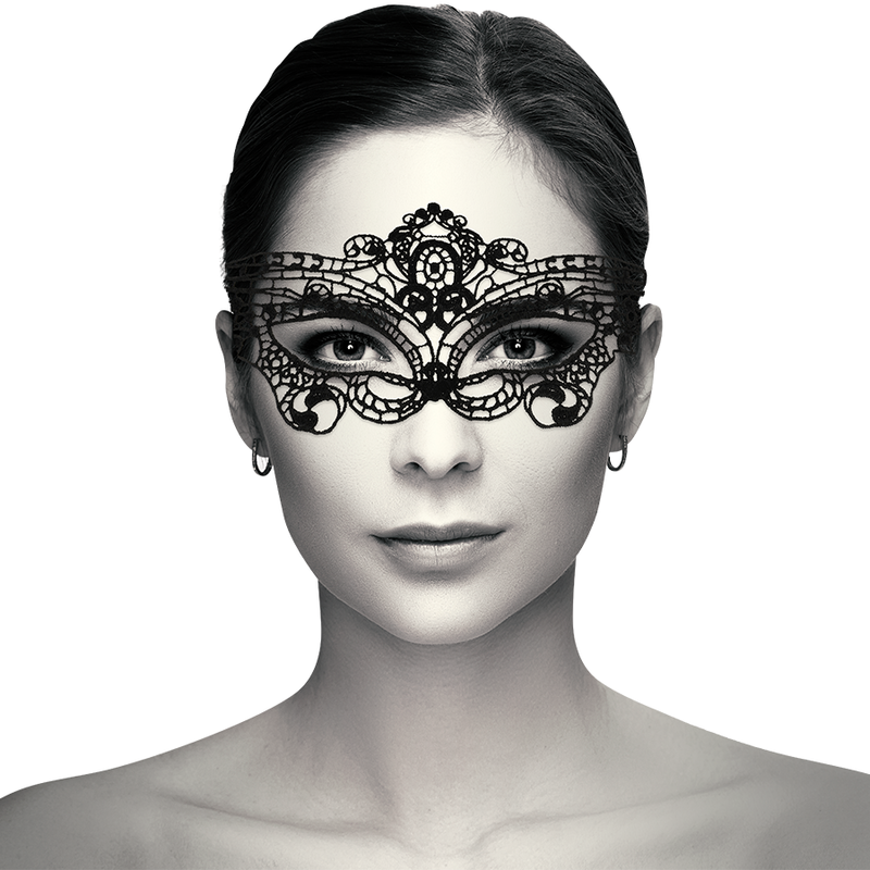 COQUETTE CHIC DESIRE - MSCARA DE RENDA PRETA FINA - Image 2