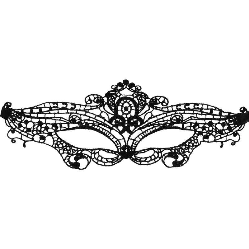 COQUETTE CHIC DESIRE - MSCARA DE RENDA PRETA FINA - Image 3