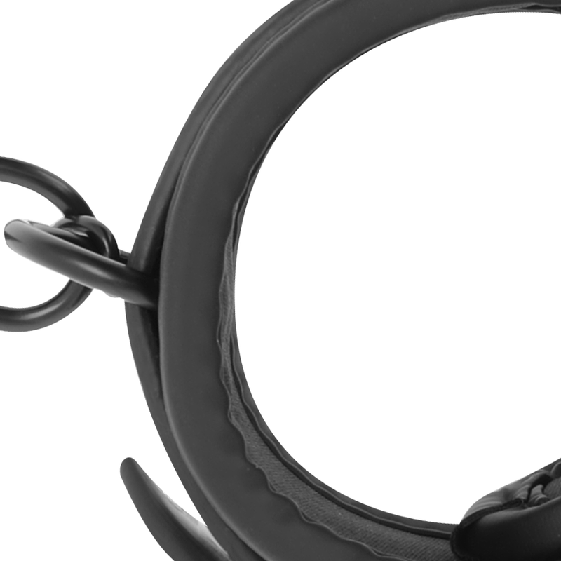 FETISH SUBMISSIVE - PUNHOS DE TORNOZELO DE COURO VEGANO COM FORRO DE NOPRENE - Image 5
