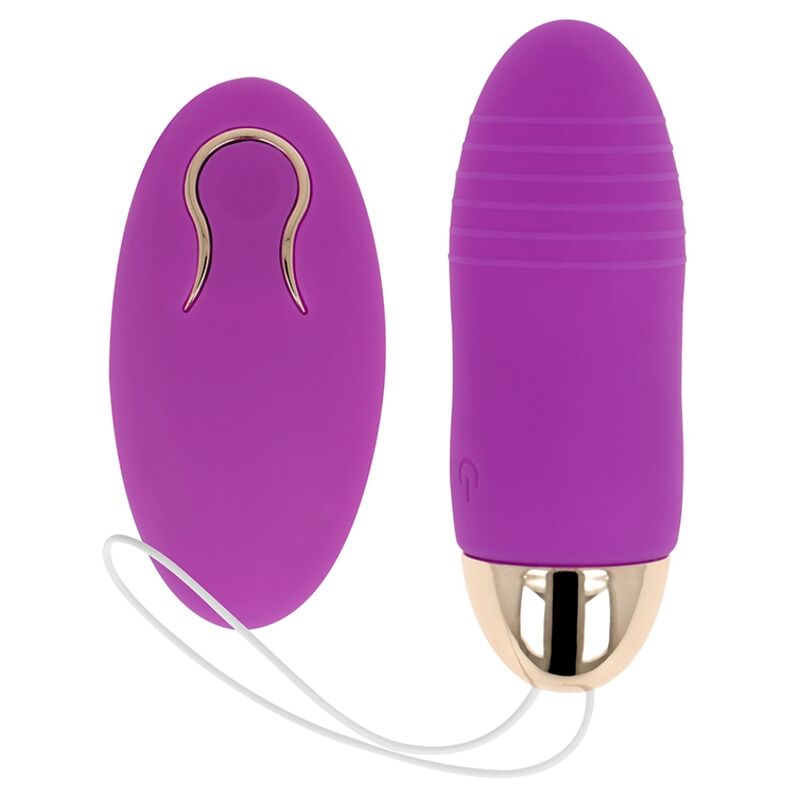 OHMAMA - OVO VIBRANTE COM CONTROLE REMOTO 10 VELOCIDADES ROXO - Image 2