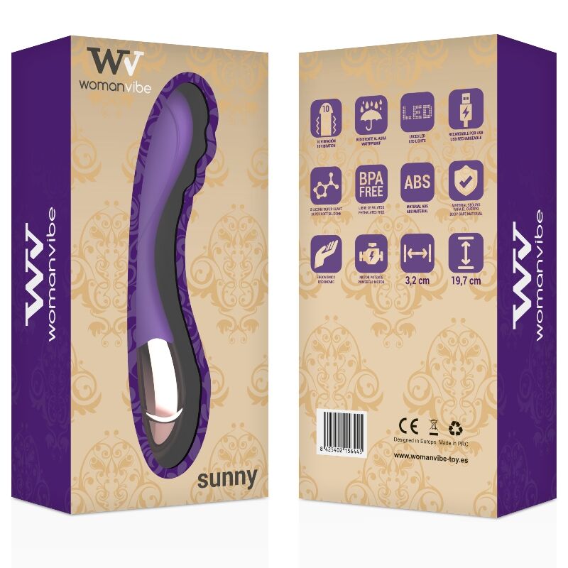 WOMANVIBE - SUNNY SILICONE VIBRADOR RECARREGÁVEL - Image 2
